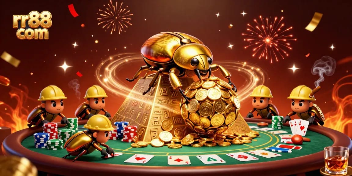 Experience the excitement of rr88 com with 3D cartoon characters engaging in dynamic casino action.