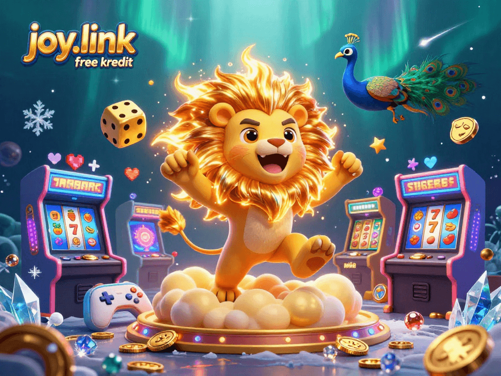 Experience thrilling wins with joy.link free kredit featuring vibrant 3D casino adventures and colorful game elements.