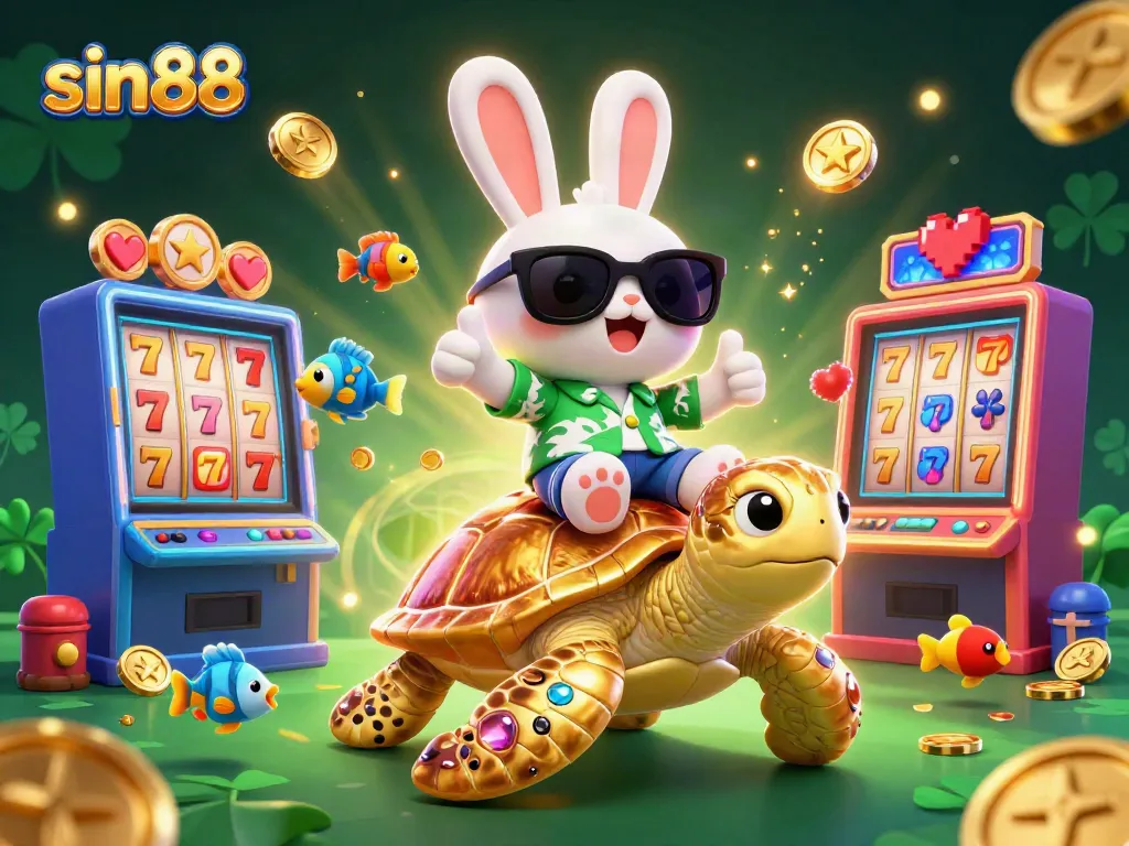 Experience exciting gameplay at sin88 with vibrant casino elements and a colorful, dynamic atmosphere.