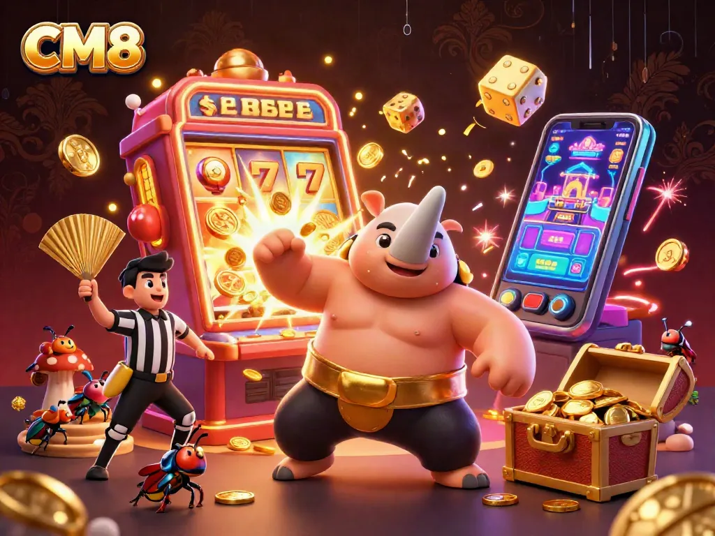 Experience exhilarating gameplay with CM8's vibrant casino action and dynamic jackpot excitement.