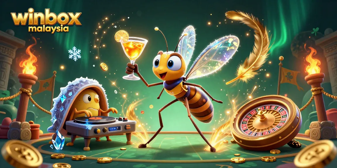Experience thrilling wins at winbox malaysia with the lively digital casino mascot and engaging games.